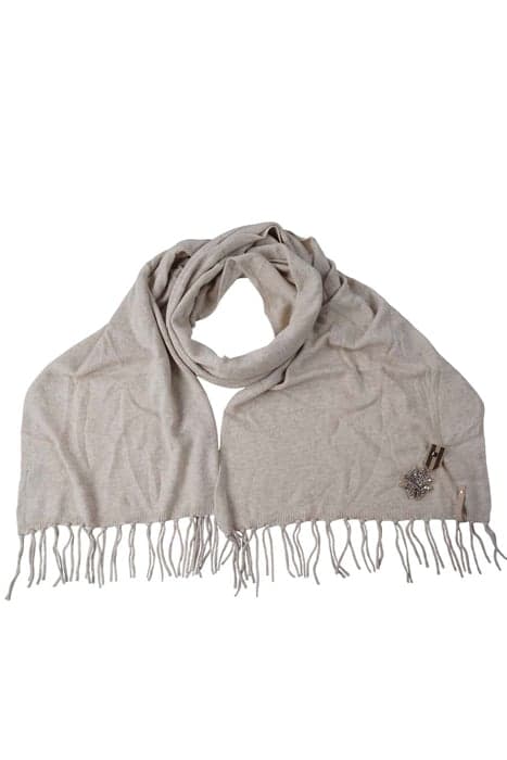 SCARF SION BEIGE WITH MEDAL by Mucho Gusto