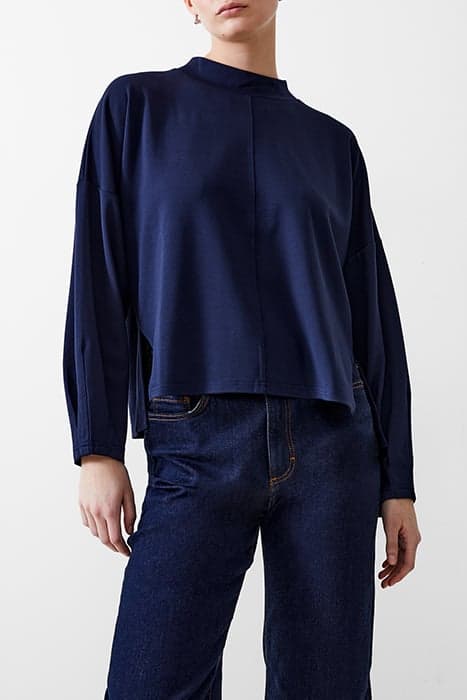 TURTLE CUT L/S TOP DK NAVY by French Connection