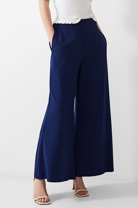 CREPE WIDE LEG JOGGER DK NAVY by French Connection