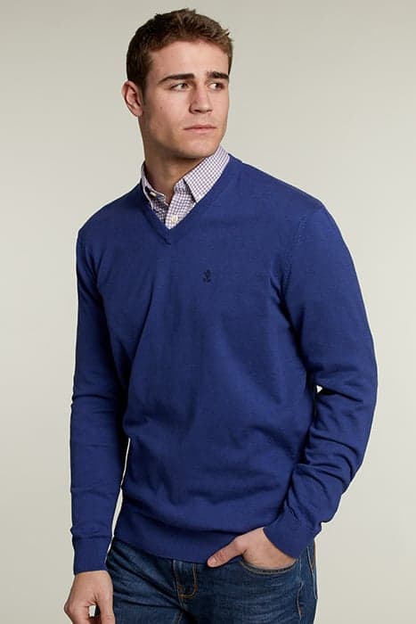 BASIC V-NECK PULLOVER TOEAREG MIX by River Woods