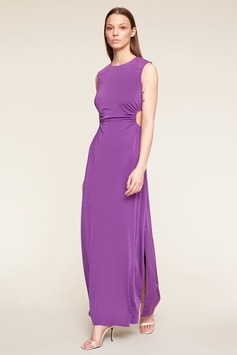 ELEGANT DRESS WITH CUT-OUT PURPLE by Motivi