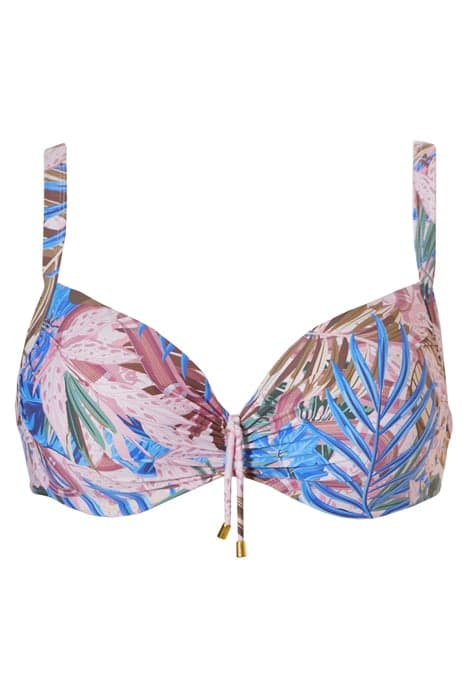 SW BRA TSHIRT BABETTE TROPIC SNAKE BLUE FLOWERS by Livera