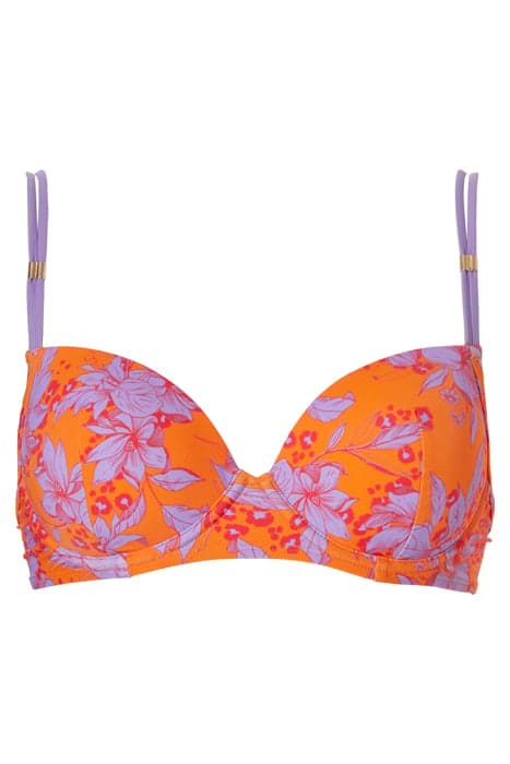 SW BRA TSHIRT BRI MIAMI VIBES PURPLE FLOWERS by Livera