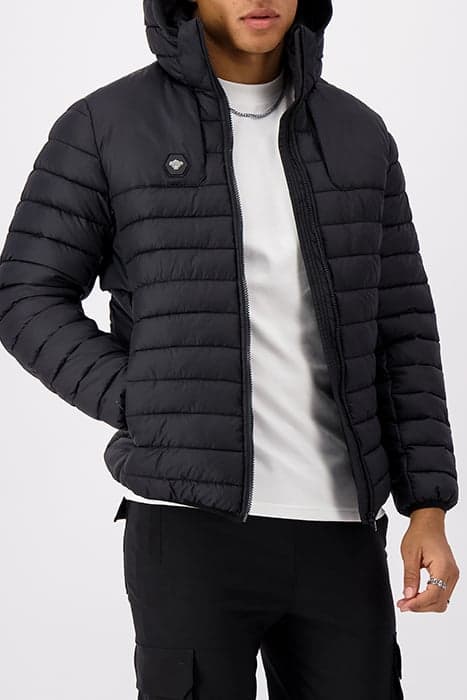 BORIS PUFFER JACKET BLACK by Black Bananas