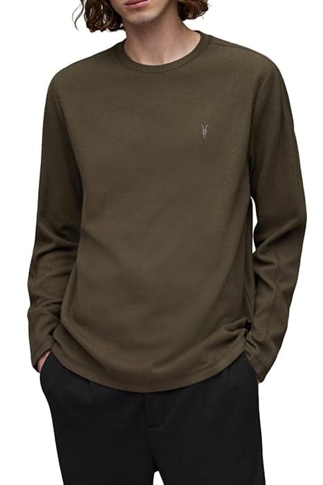 ROWE LS CREW TEA LEAF GREEN by AllSaints