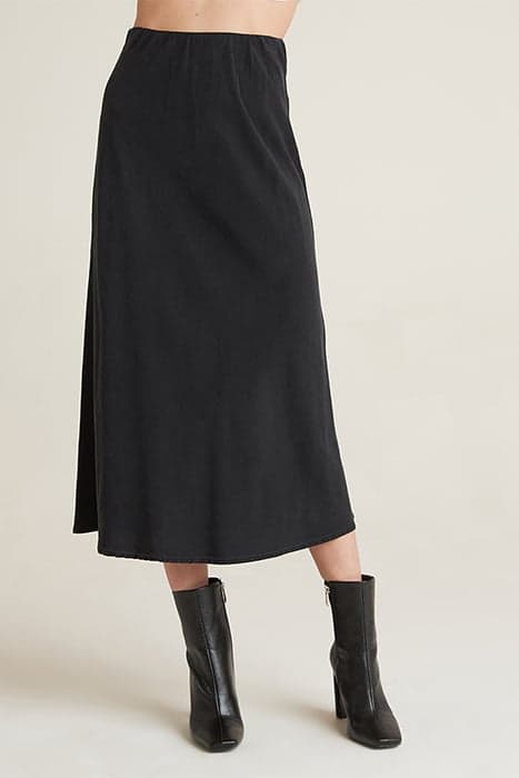 BIAS MIDI SKIRT VINTAGE BLACK by Bella Dahl