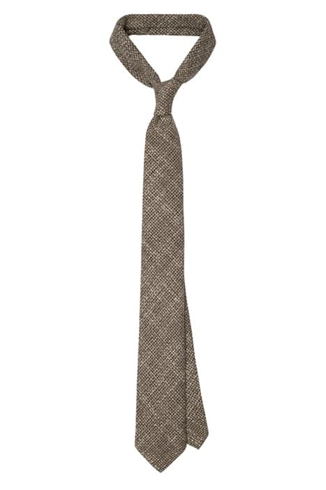 TIE-PLAIN-L.BROWN BROWN by Suitsupply