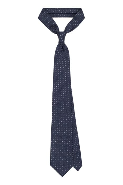 NAVY DOTS TIE NAVY by Suitsupply