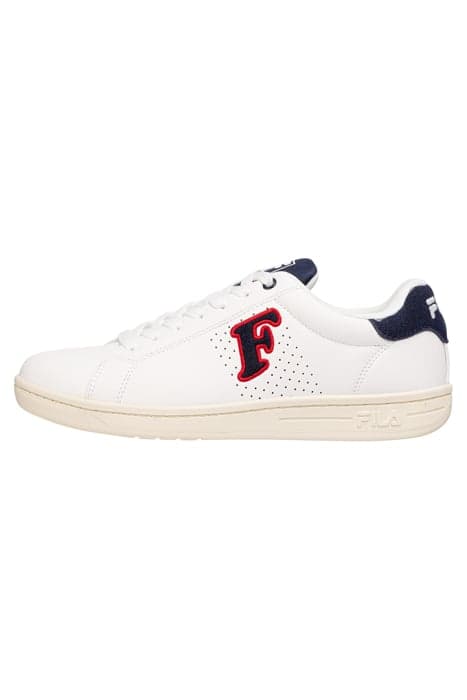 CROSSCOURT 2 NT PATCH WMN WHITE-FILA NAVY by FILA