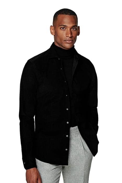 CORDUROY BLACK BLACK by Suitsupply