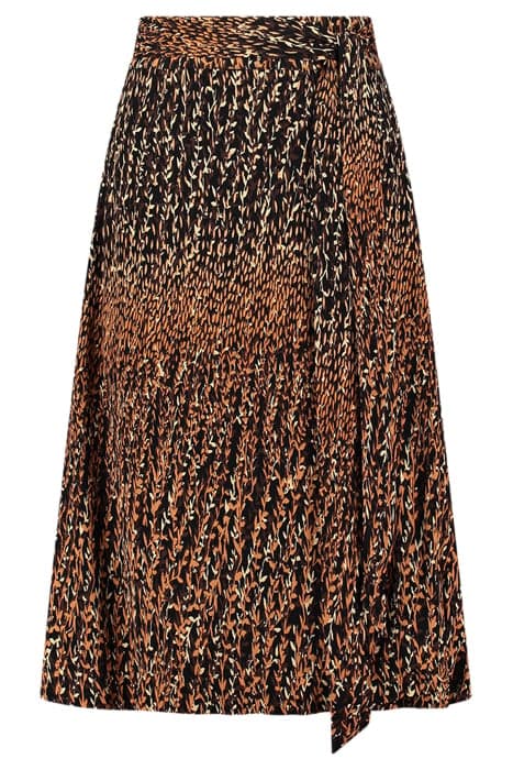 SOLEDAD WRAP SKIRT HAZEL/BEIGE/BLACK by Fifth House