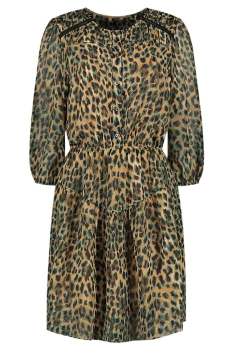 ROSSY SHORT DRESS LEOPARD by Fifth House