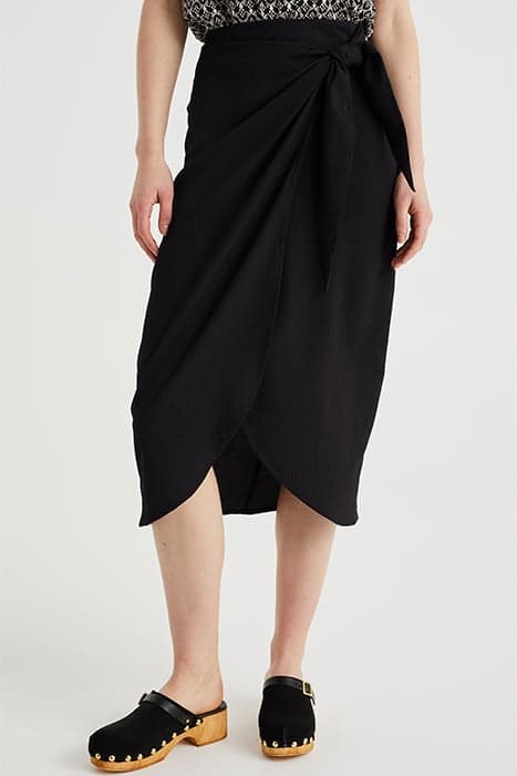 SKIRT MEDIUM LENGTH BLACK by WE Fashion