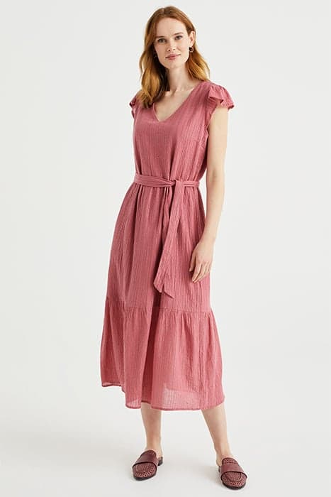 DRESS MID LENGTH OLD ROSE by WE Fashion