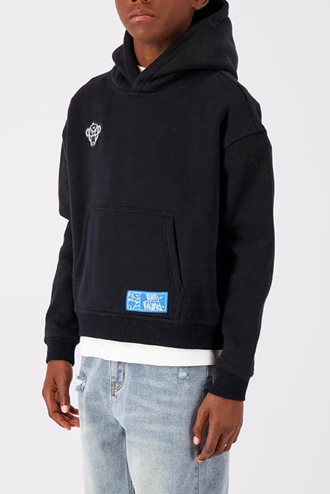 JR WILDSTYLE HOODY BLACK by Black Bananas