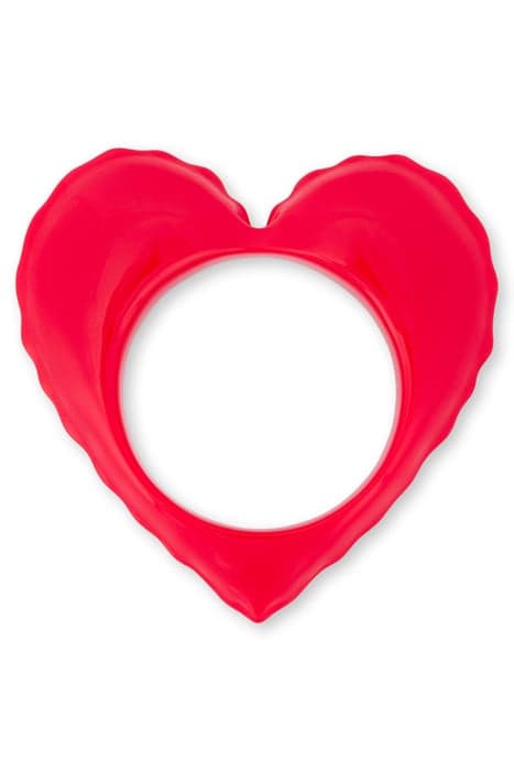 INFLATABLE HEART BRACELET RED by Moschino