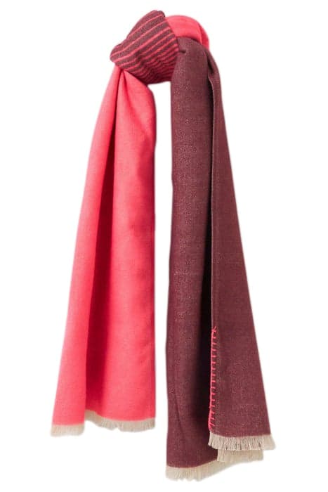 SELMA MIDWEIGHT SCARF BRIGHT PINK by White Stuff