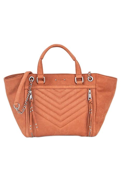 1440 MEDIUM PASTEL TOTE BAG IN TERRACOTTA GINGER by IKKS