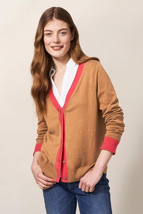 SALLY SMART CARDI DEEP BROWN by White Stuff