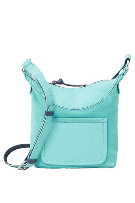 MINI FLEUR SUEDE CROSSBODY BRIGHT TEAL by White Stuff