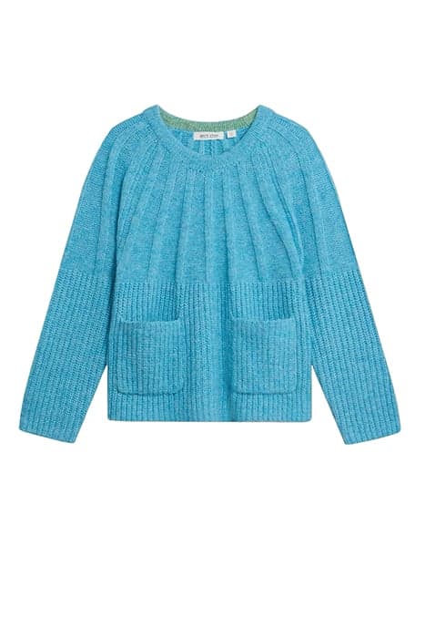 CLOVER JUMPER MID BLUE by White Stuff