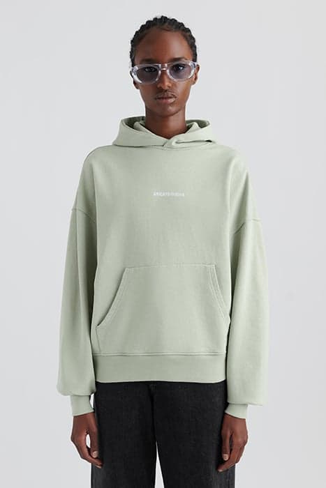 MONOGRAM HOODIE DESERT SAGE by Axel Arigato