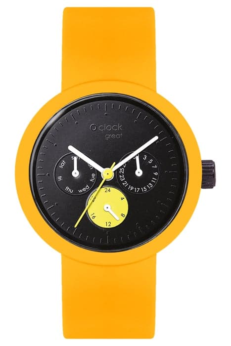 O CLOCK GREAT BLACK/YELLOW/WHITE by O bag