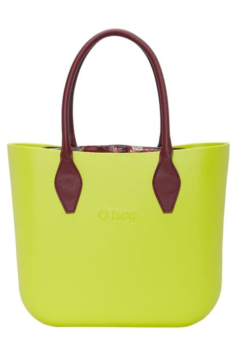 COMPOSED OBAG BAG VELVET DESIGN LIME by O bag