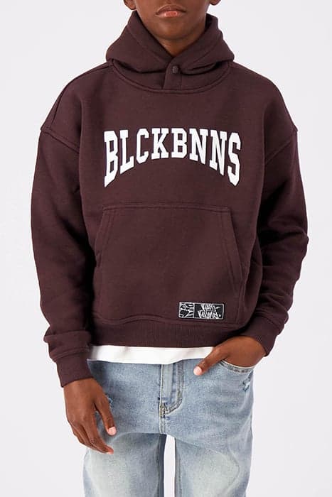 VARSITY HOODIE BROWN by Black Bananas