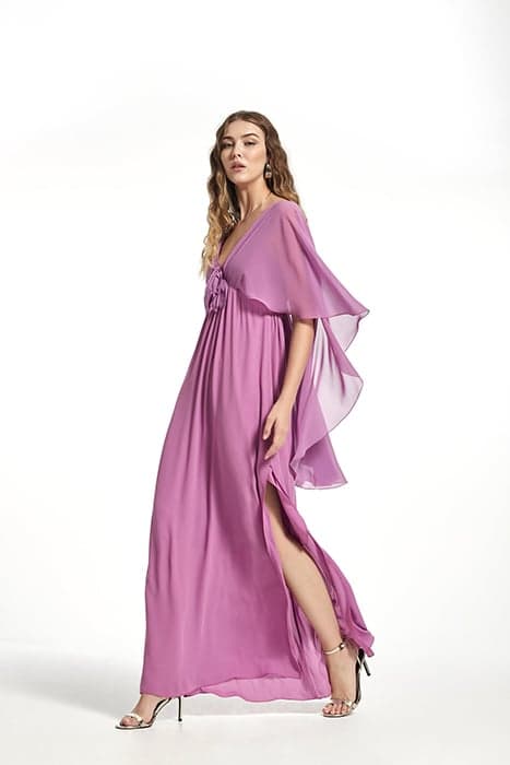 CHIFFON PASEL DRESS VIOLET by OKY