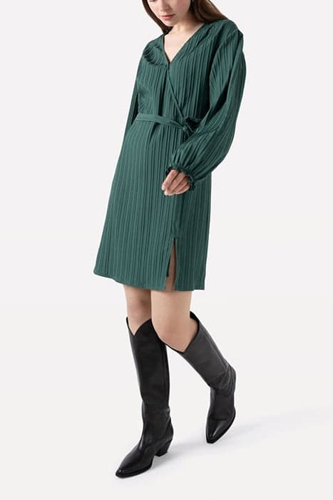 LOISA DRESS BISTRO GREEN by Another Label