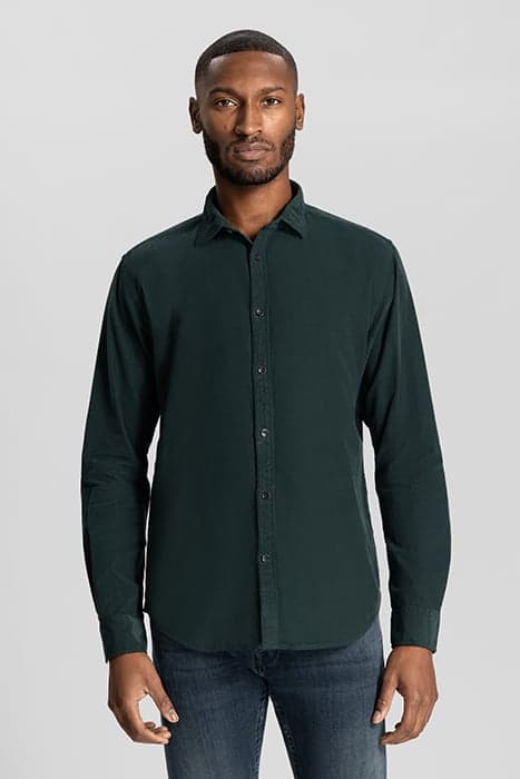 DS_ROALD SHIRT HIGHLAND GREEN by Dstrezzed