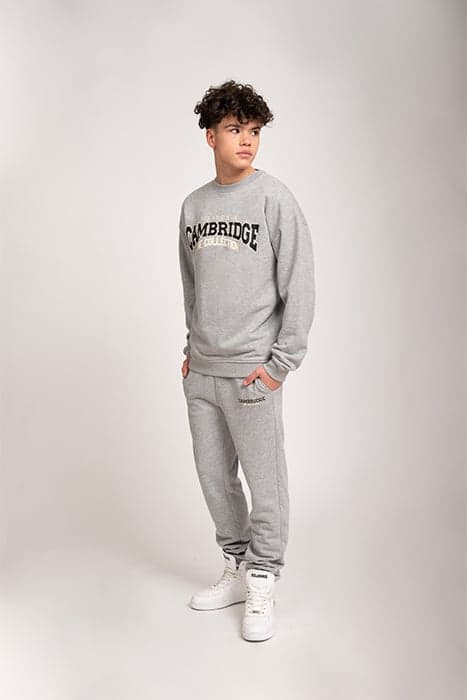 ONE CITY SWEATSHIRT LIGHT GREY MELANGE by NIK & NIK