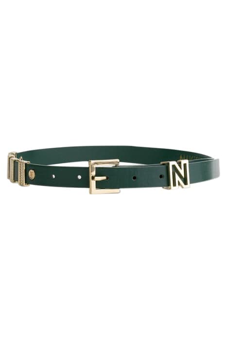 N SLIDER WAIST BELT GARDEN GREEN by NIKKIE