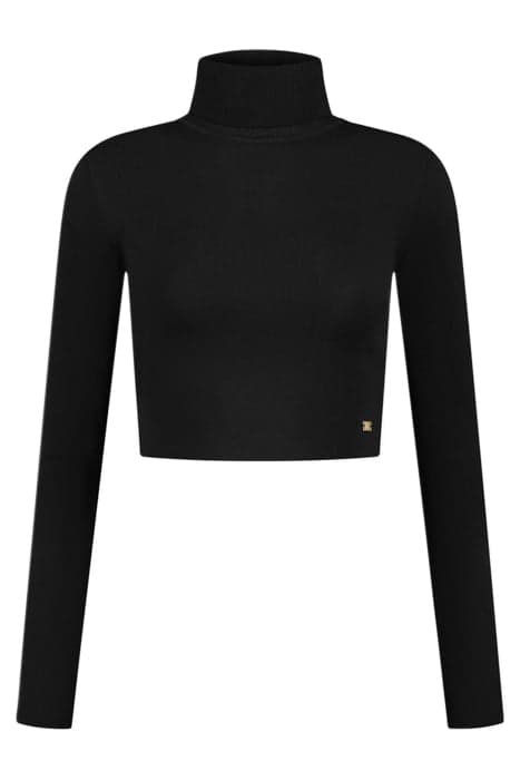 JOLIE CROPPED TOP BLACK by NIKKIE