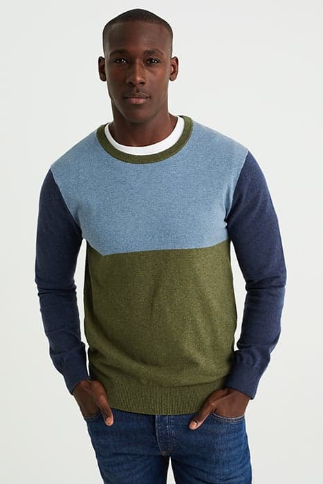 PULLOVER BLUE by WE Fashion