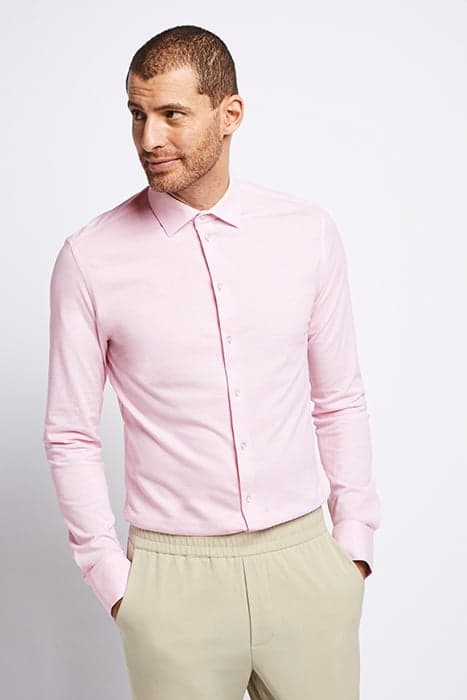 KNITTED SHIRT SOFT PINK REGULAR FIT by LABFRESH