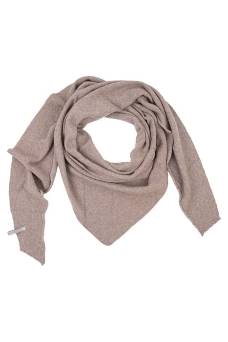 SCARF TRIANGLE BROWN WITH CASHMERE BROWN by Mucho Gusto