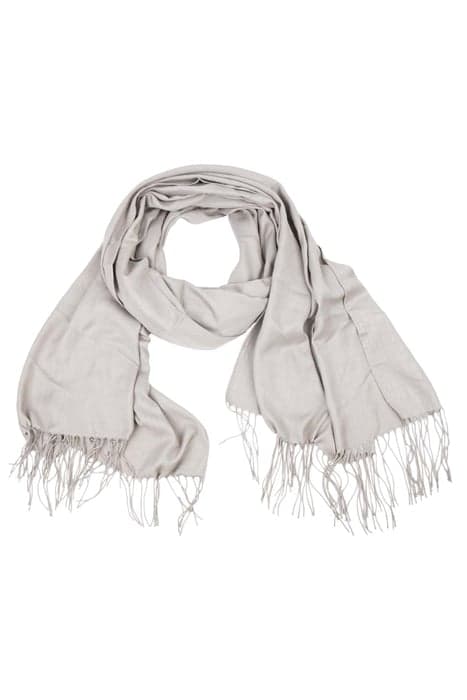 SCARF OBLONG WITH CROCODILE PRINT GREY/TAUPE by Mucho Gusto