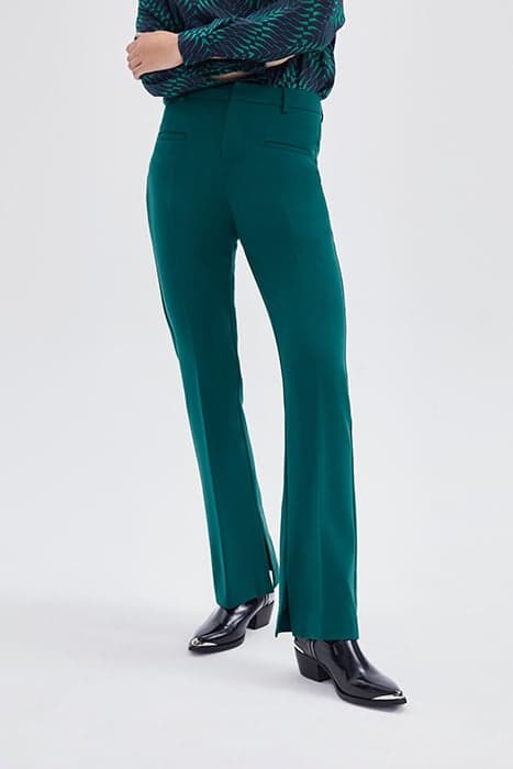 DUCK GREEN SUIT TROUSERS by IKKS