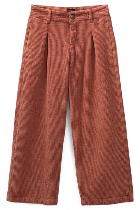 GIRLS’ PINK COPPER CORDUROY WIDE-LEG TROUSERS by IKKS