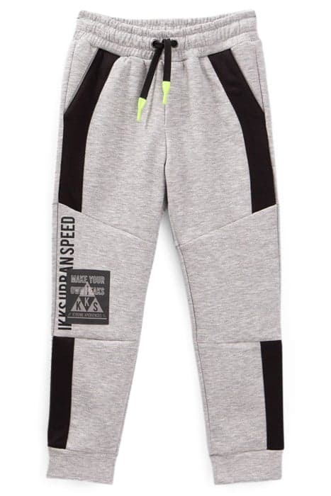 BOYS’ GREY JOGGERS WITH BLACK AND REFLECTIVE DETAILS by IKKS