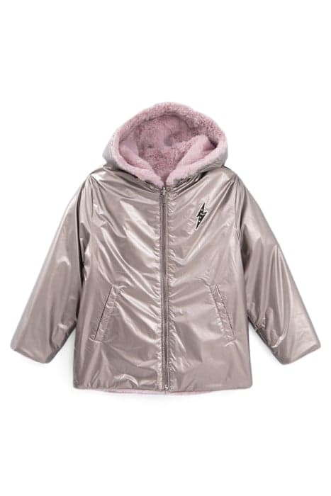 GIRLS’ VIOLET SHERPA/BRONZE REVERSIBLE PADDED JACKET by IKKS