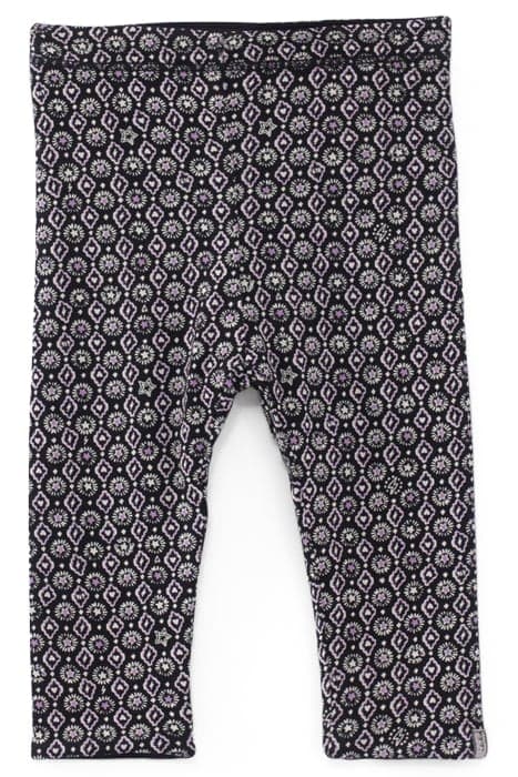 BABY GIRLS’ ROCK PRINT/BLACK REVERSIBLE LEGGINGS by IKKS