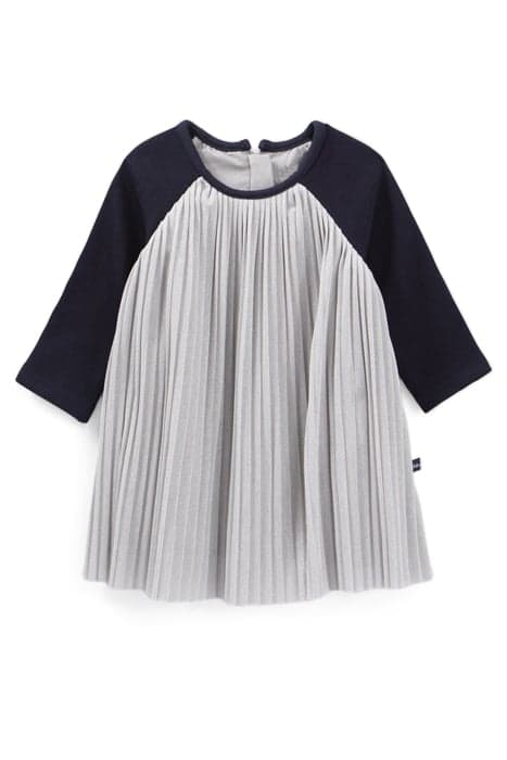 BABY GIRLS’ GREY PLEATED DRESS by IKKS