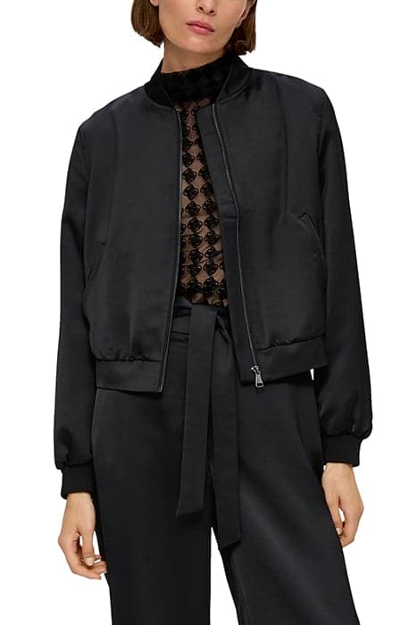 S.OLIVER JACKETS INDOOR BLACK by s. Oliver