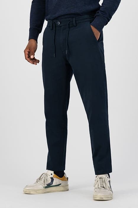 LANCASTER TAPERED JOGGER TWILL KNIT DK. NAVY by Dstrezzed