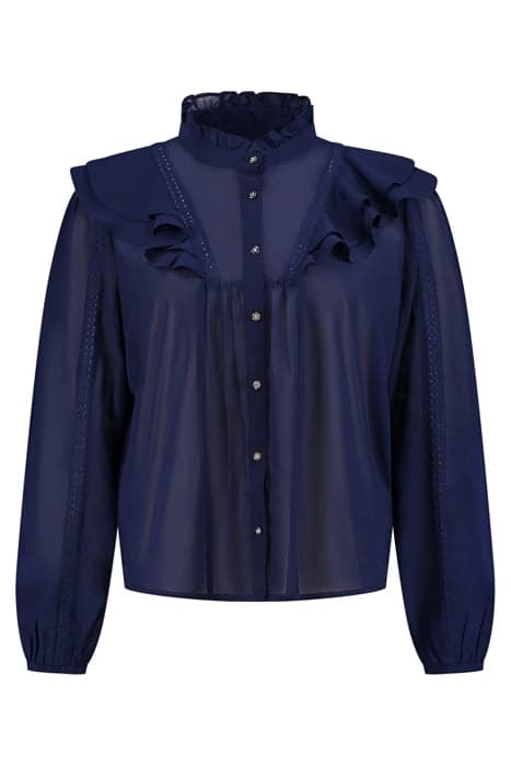 VERONA BLOUSE MIDNIGHT LILY by NIKKIE