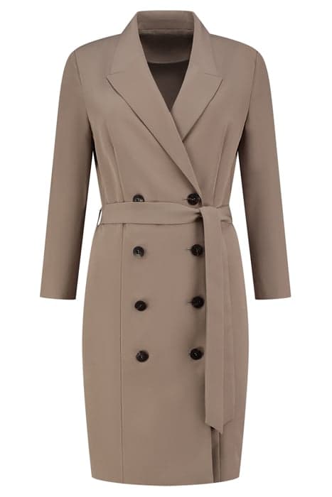 NOKI BLAZER DRESS TAUPE by Fifth House