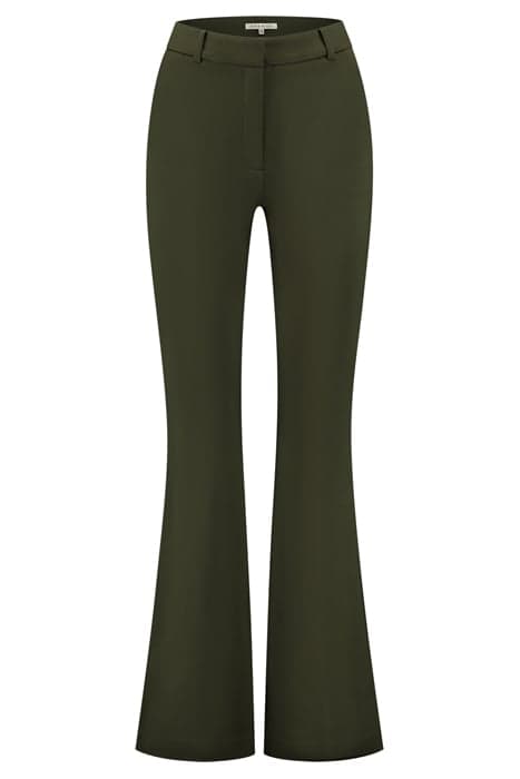 NOVA WIDE LEG TROUSERS DARK OLIVE by Fifth House